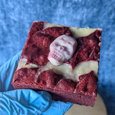 Bloody Velvet Brownie